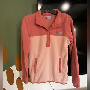 Columbia fleece color block jacket